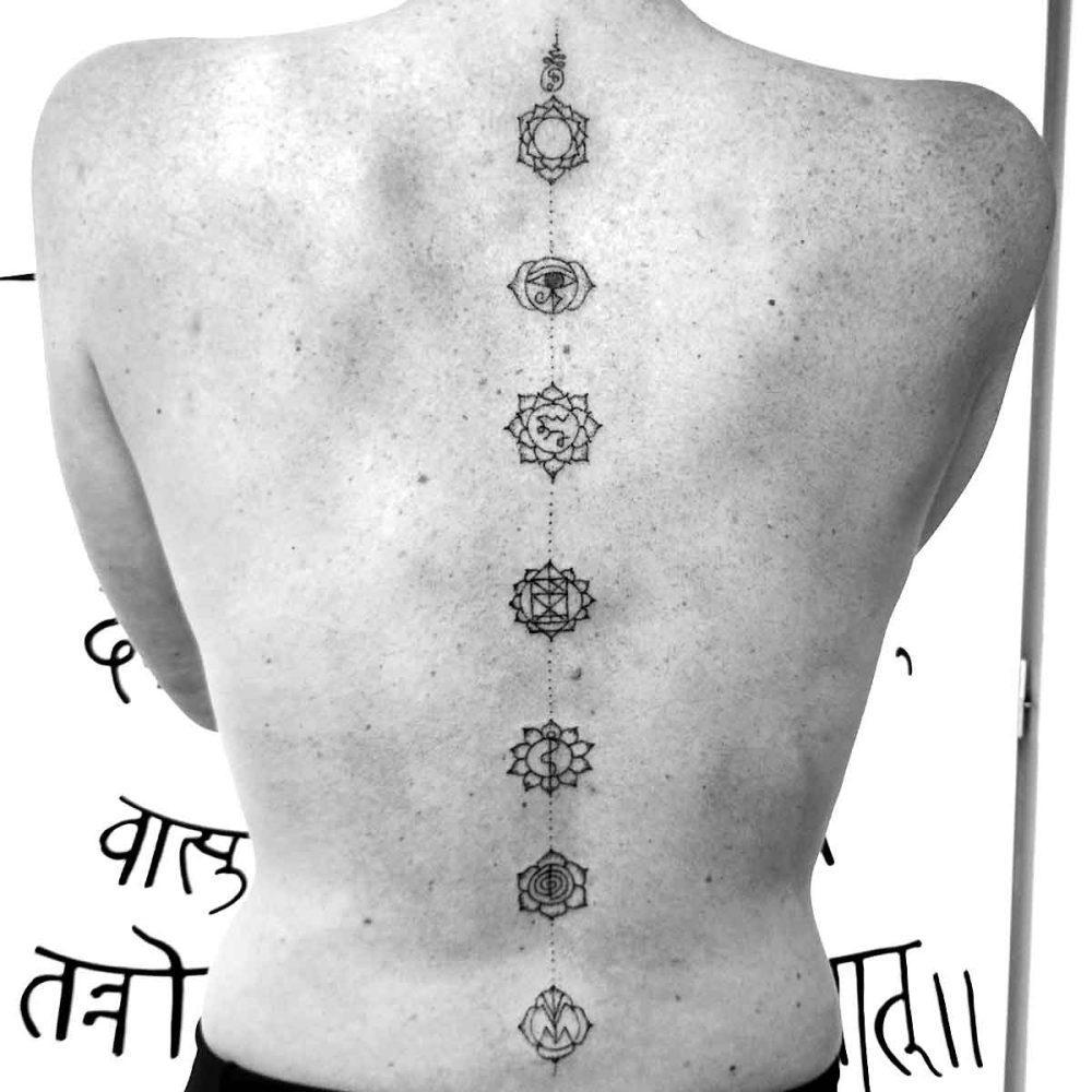 Chakra Tattoo Energetique Spirituel
